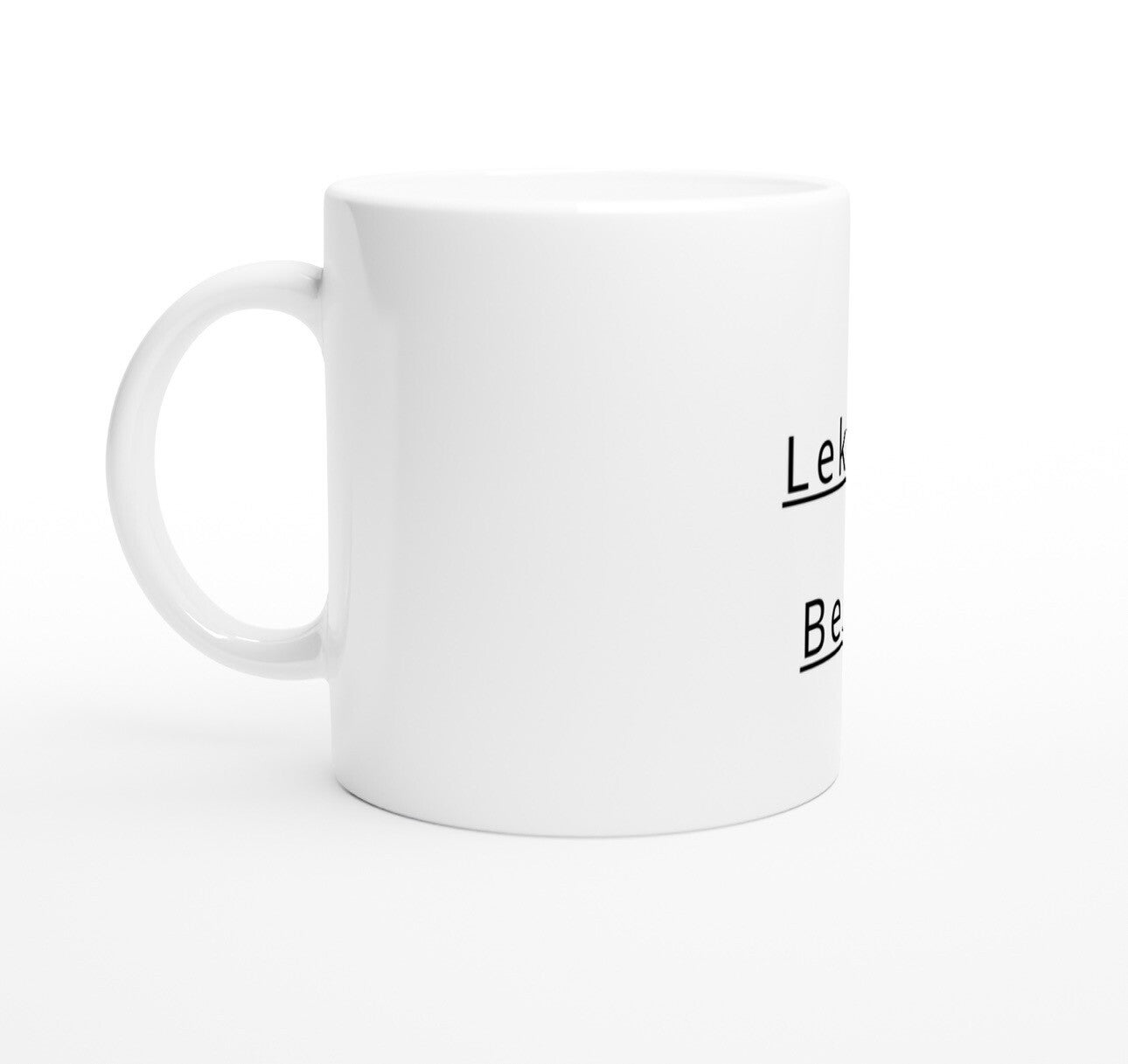 Grappige Koffiemok – Lekker Bezig