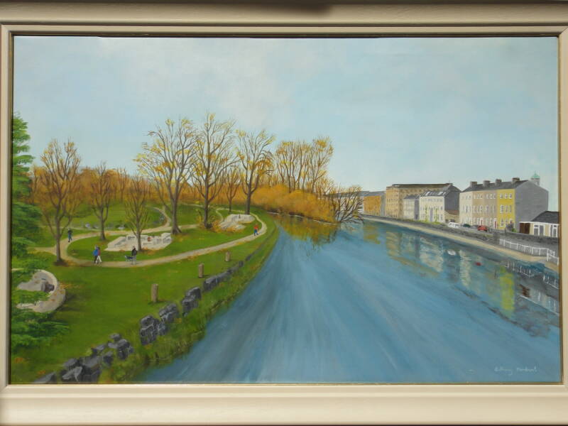 Denis Burke Park. Clonmel. Painted by : Anthony Mordaunt.