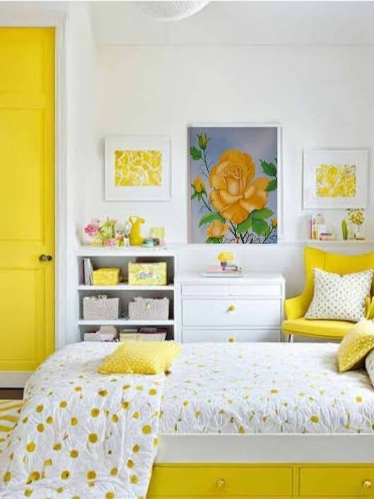 Yellow Rose. Acrylic Paintinf. A. Mordaunt. Clonmel.