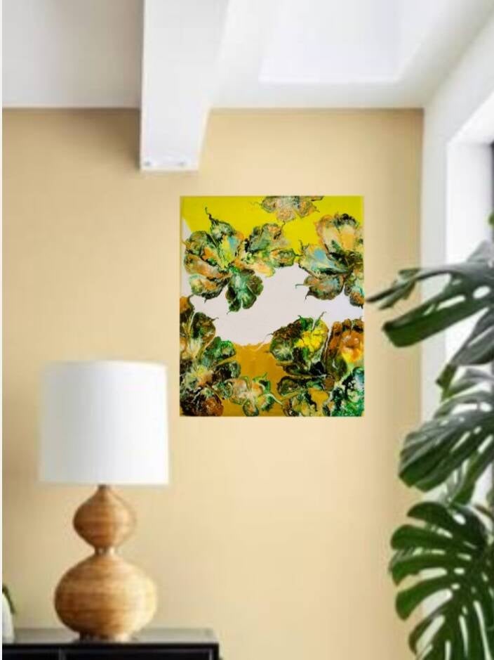 A Touch of Ireland.Abstract Art. A. Mordaunt. Clonmel.