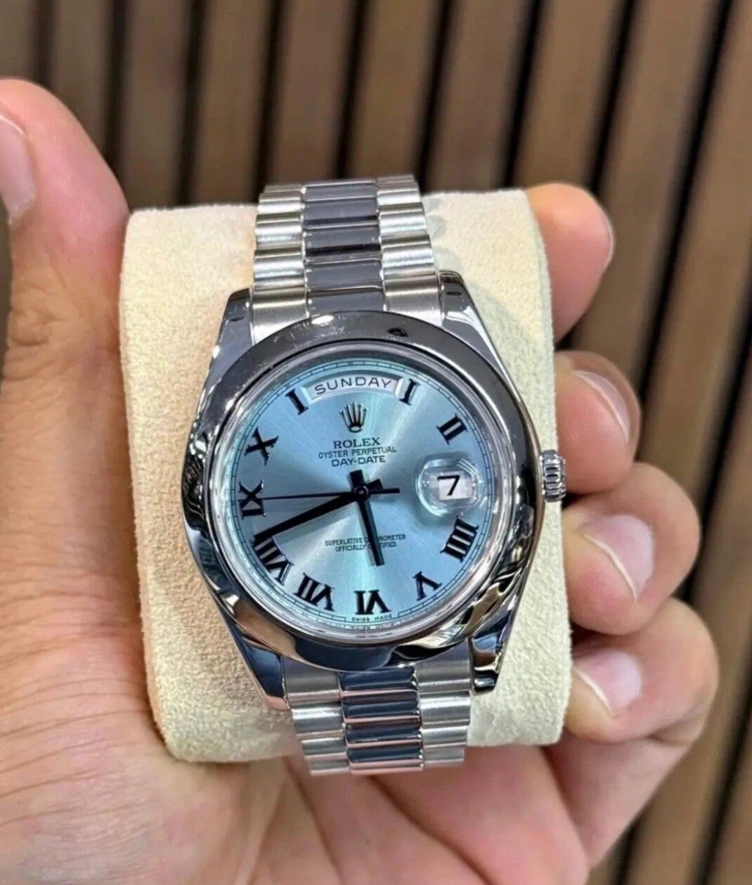 Rolex Day‑Date 40 Platinum 2012