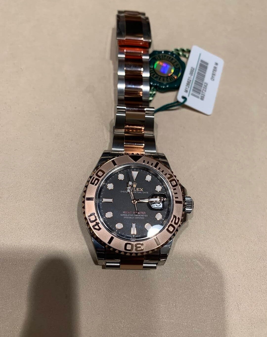 Rolex Yacht-Master 40 – Rolesor Everose / Esfera Negra M126621-0002