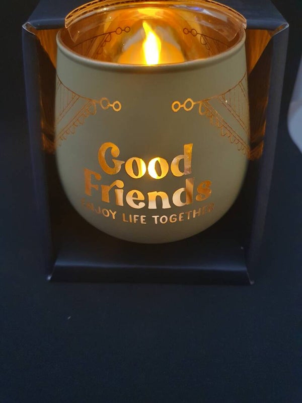 Kaarsenhouder good friends