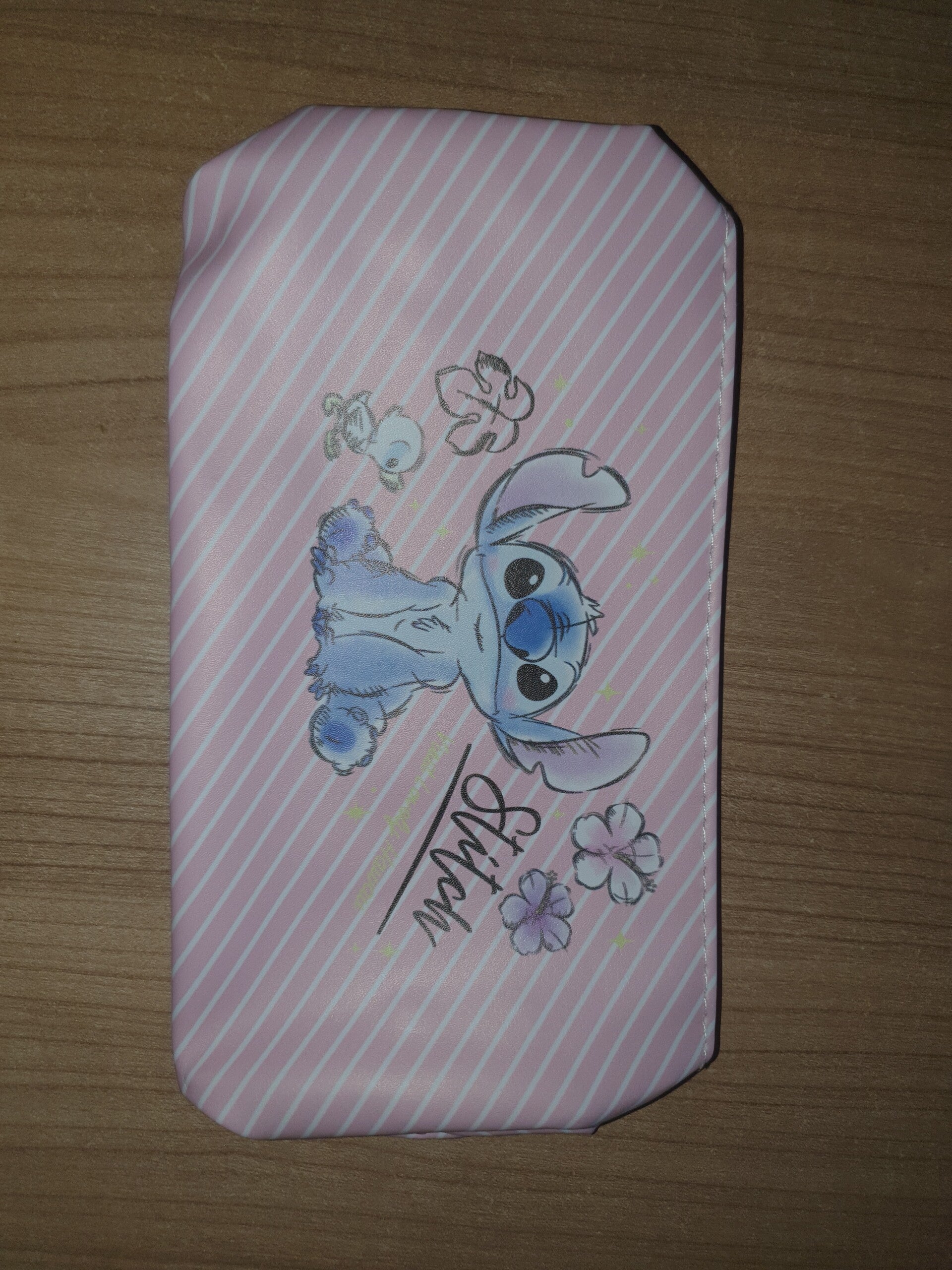 Etui stitch roze
