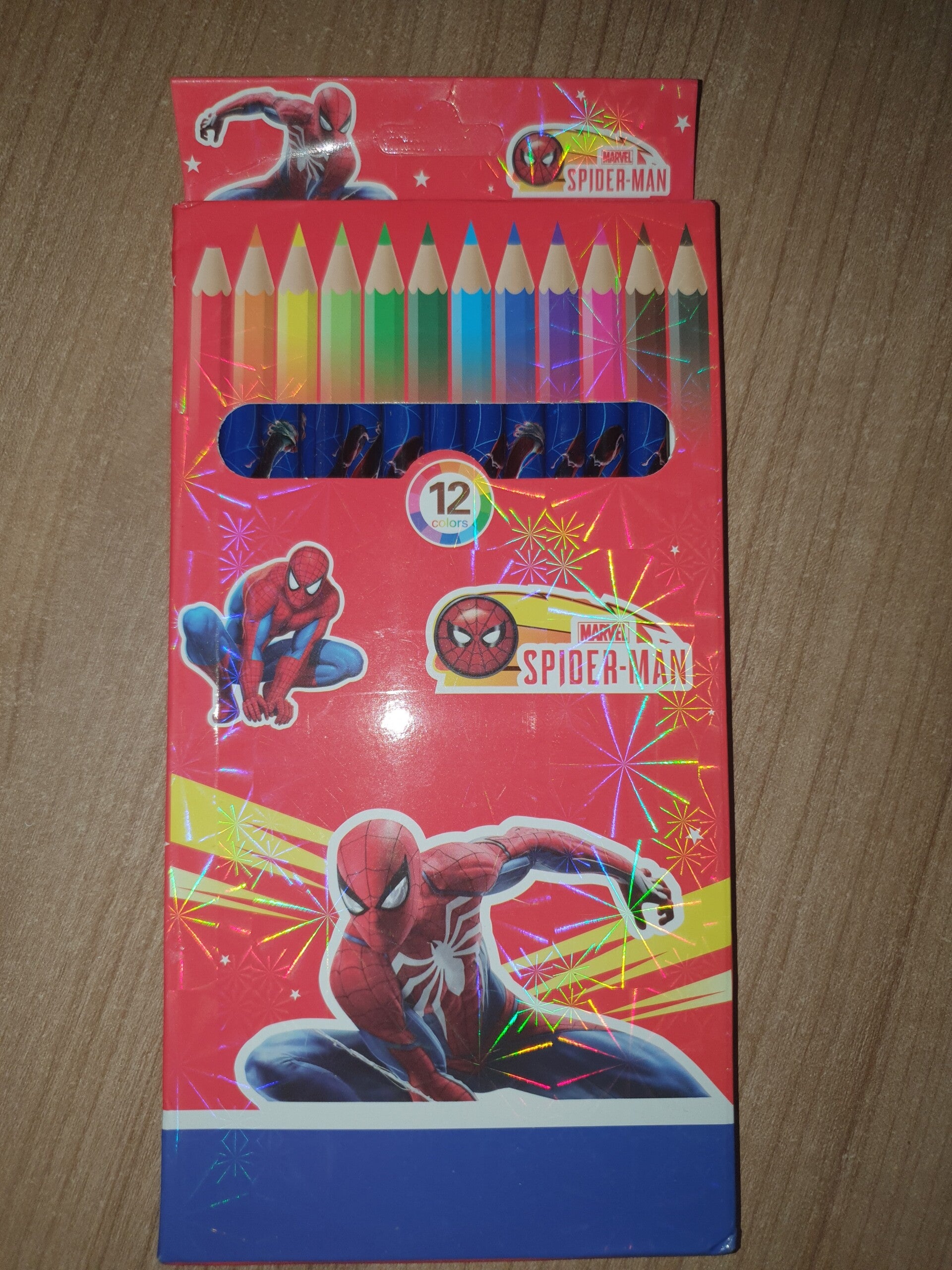 Kleurpotloden spiderman