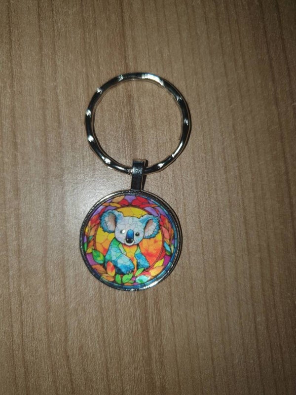 Sleutelhanger koala kleurtjes