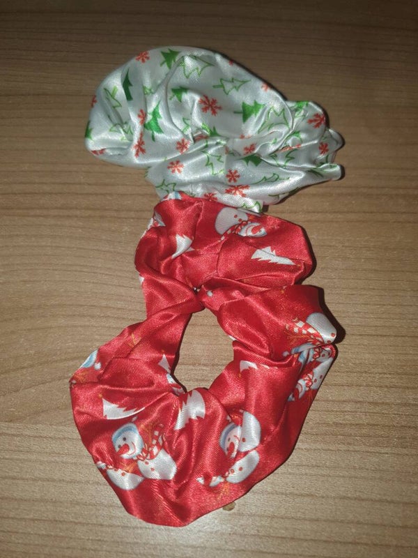 Kerst scrunchies 3