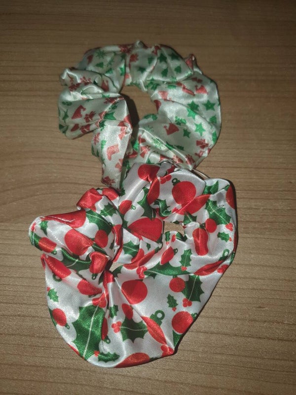 Kerst scrunchies 4