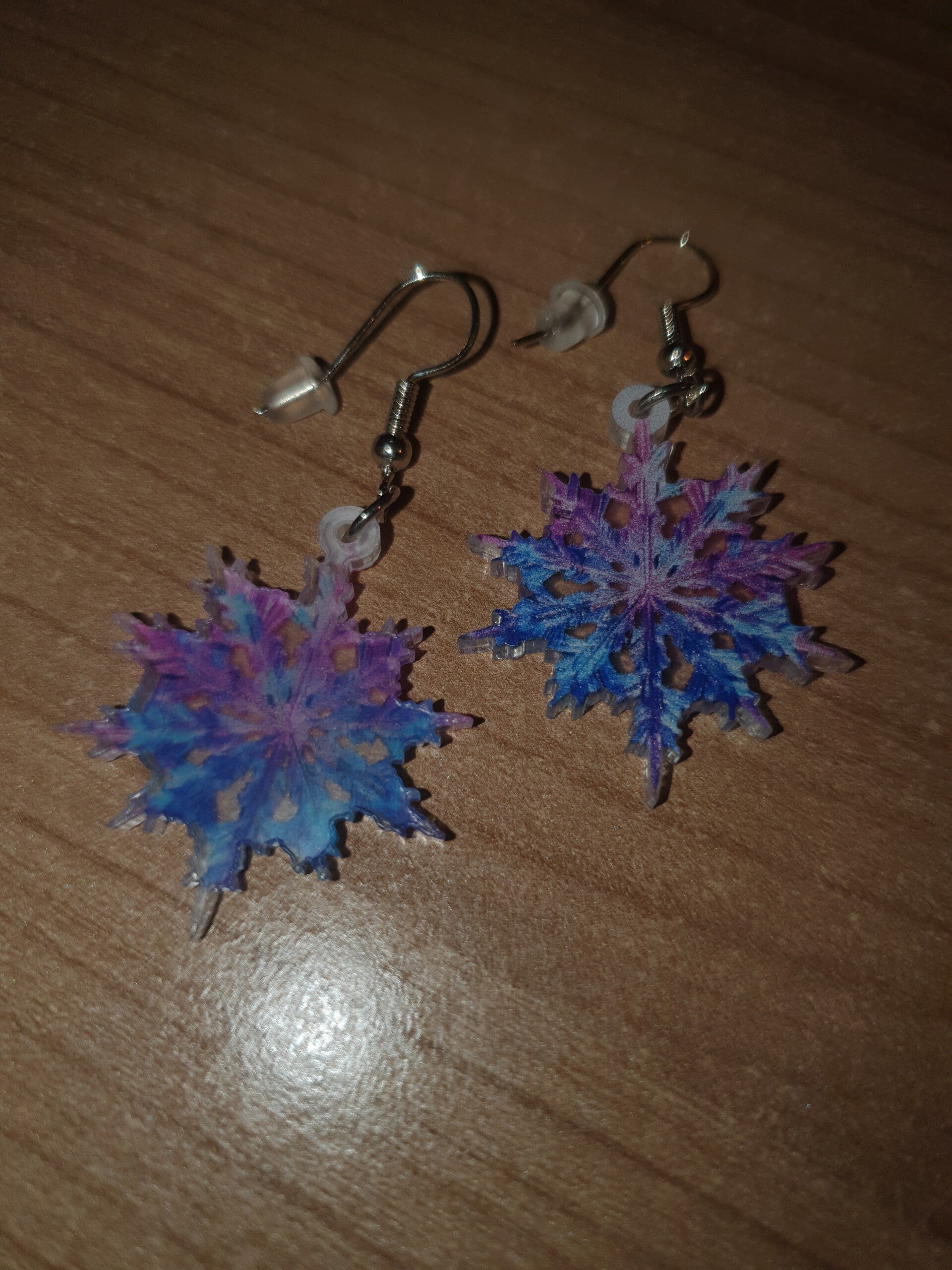 Oorbellen sneeuwvlok