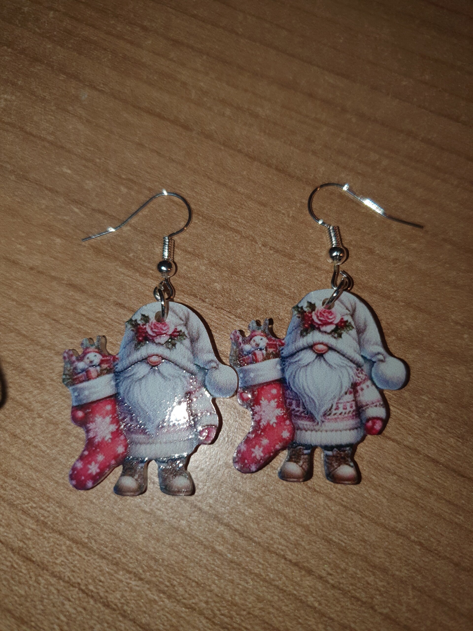 Kerstlaaf oorbellen 1