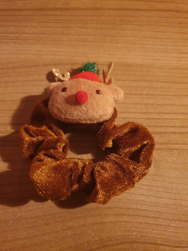 Scrunchie kerst 1