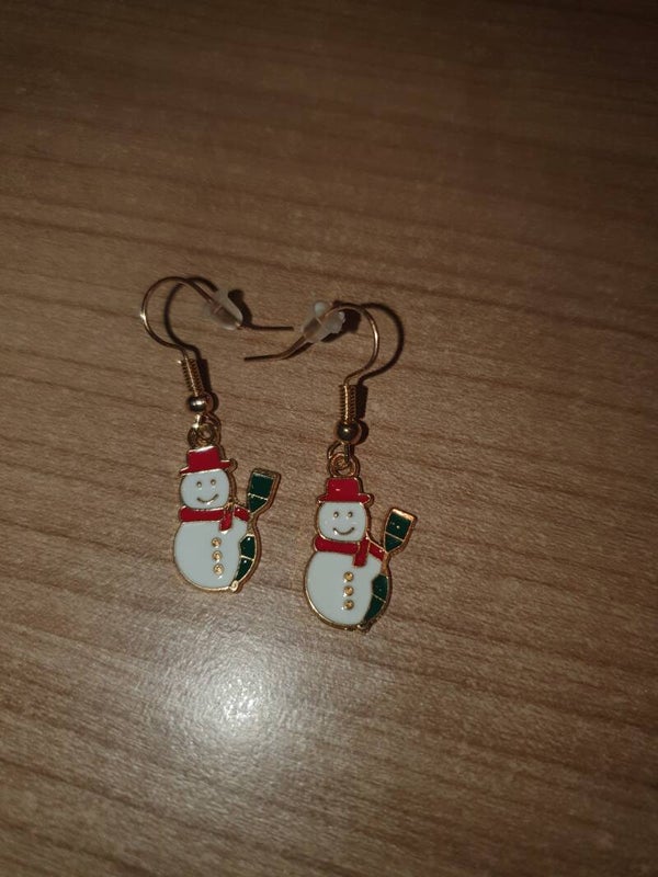 Kerst oorbellen 6