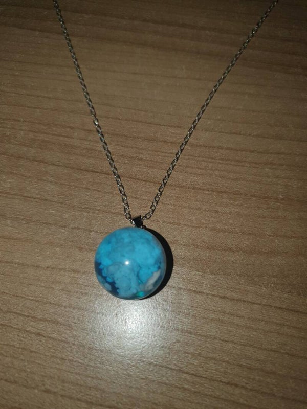 Ketting wolken blauw