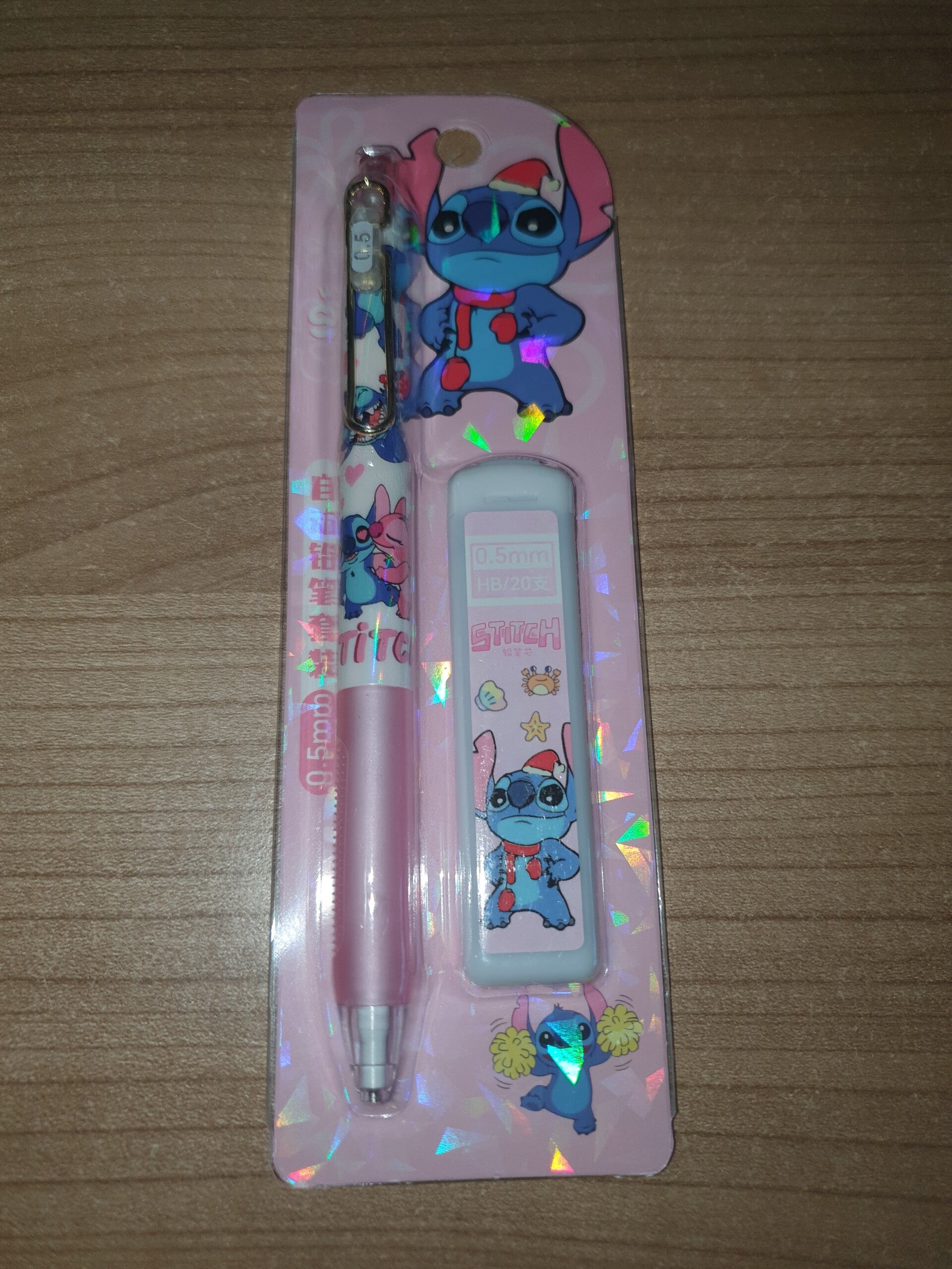 Navulbaar potlood Stitch roze