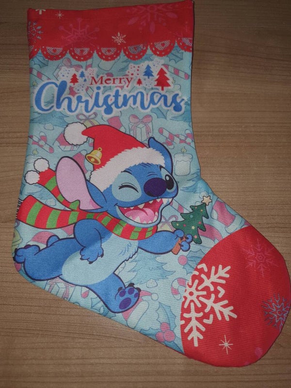 Kerstsok stitch 4