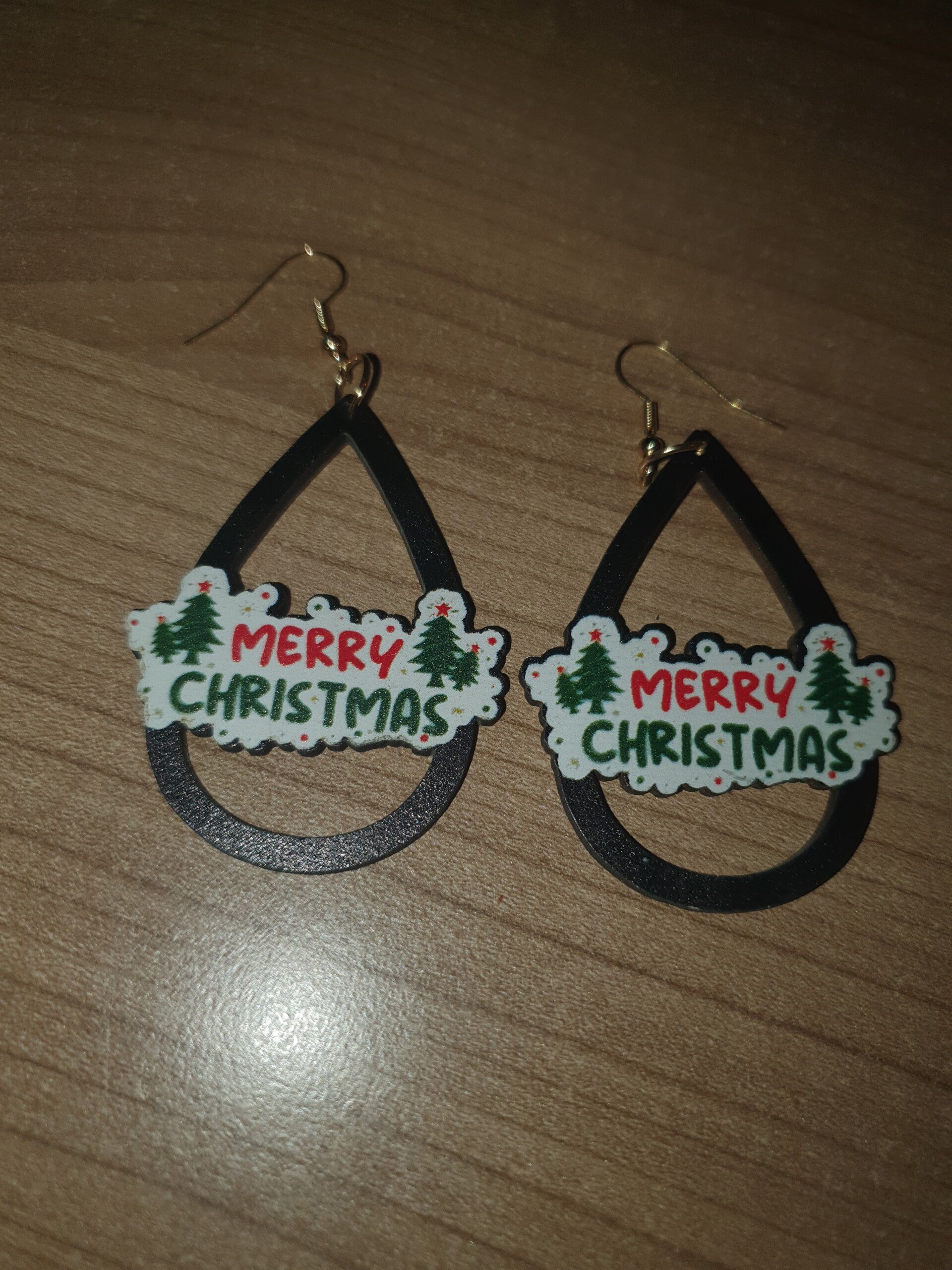 Oorbellen kerst groot 8