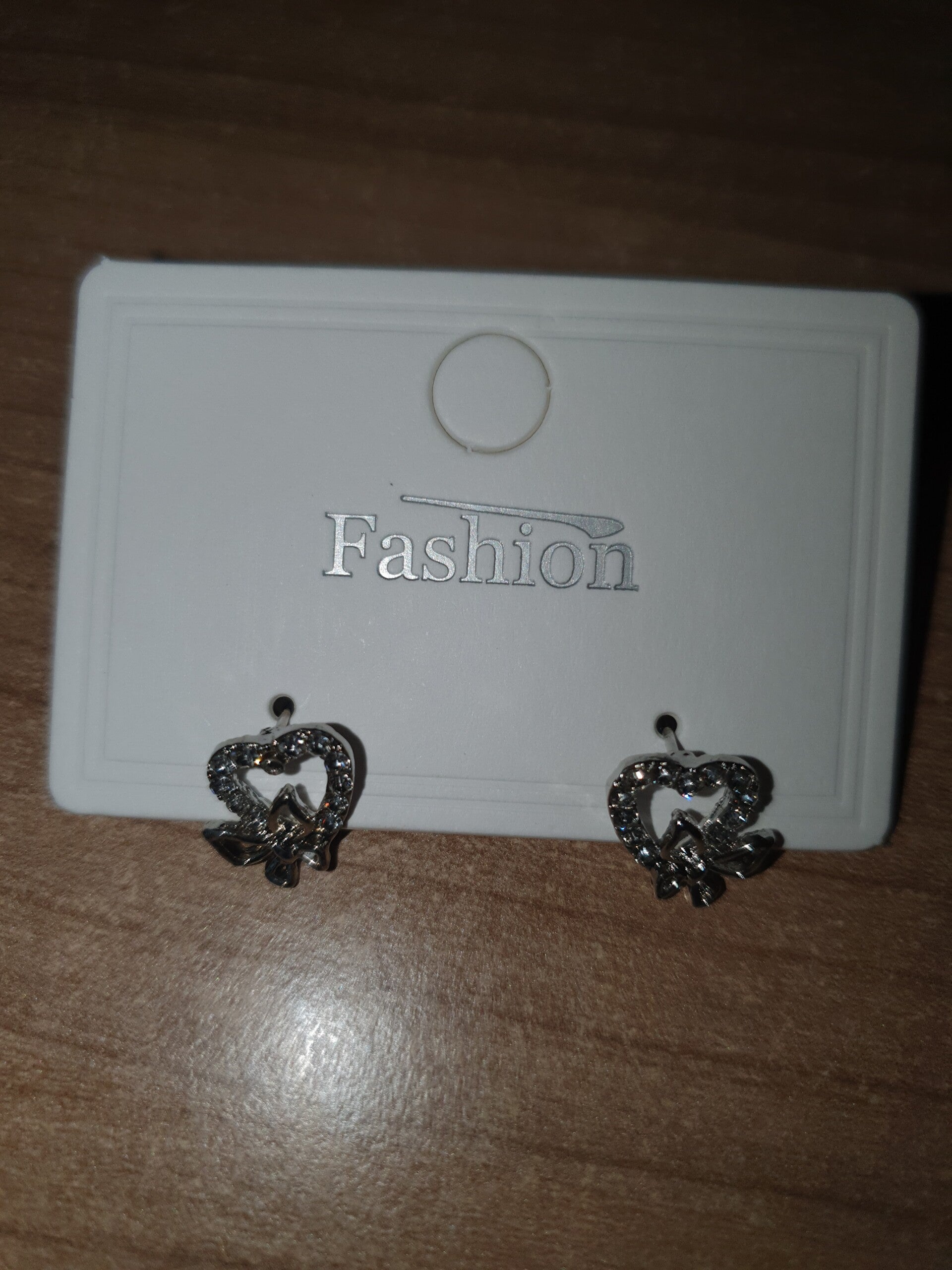 Oorbellen hartjes zilver