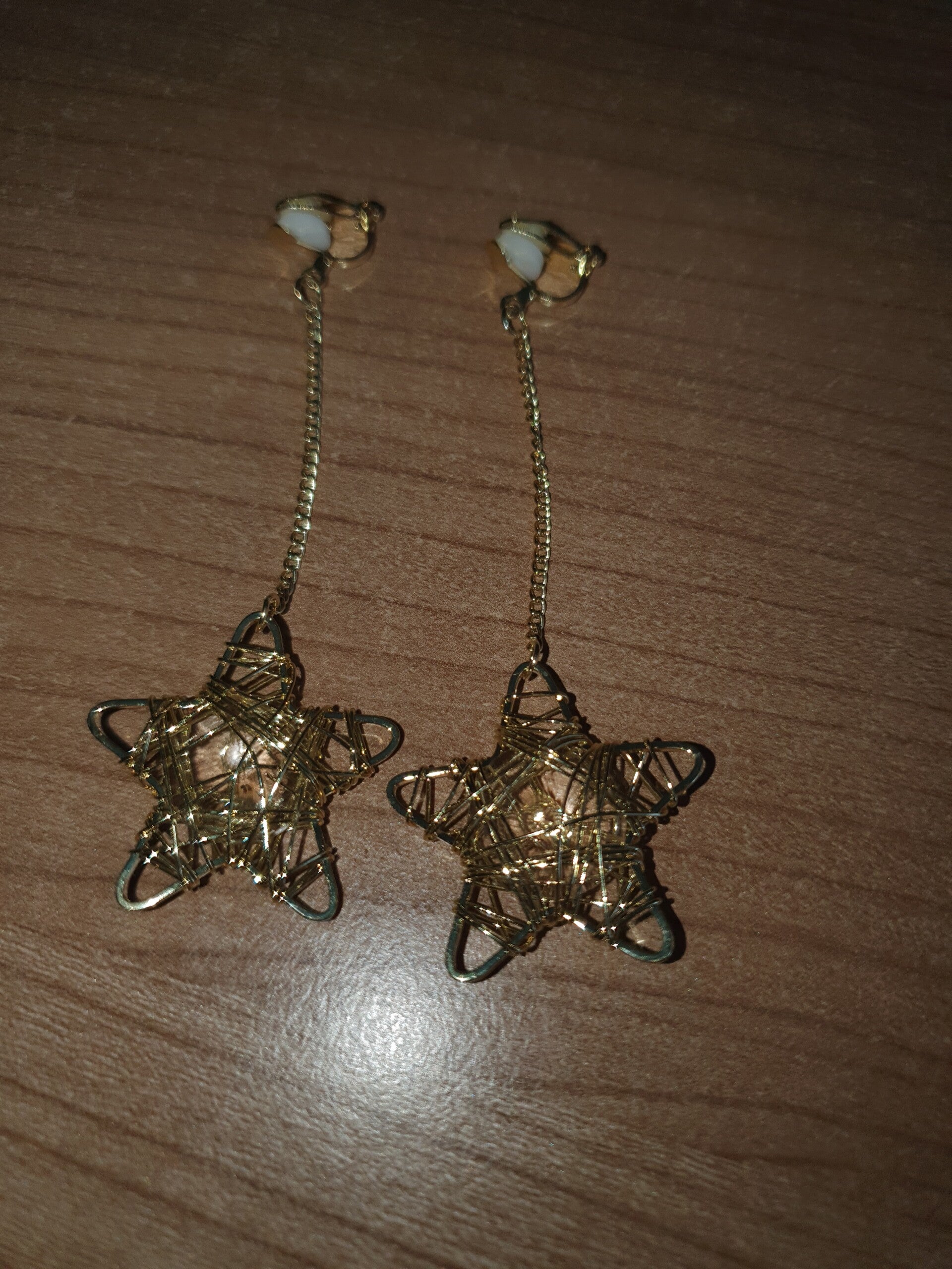 Clip goudkleurig lang 1