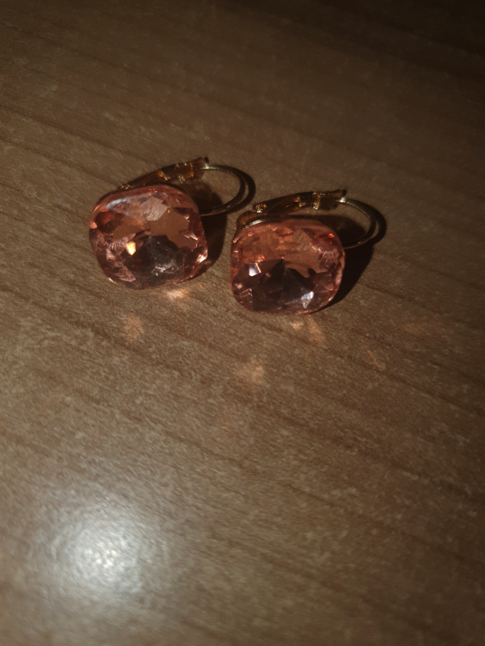 Oorbellen steen oranje