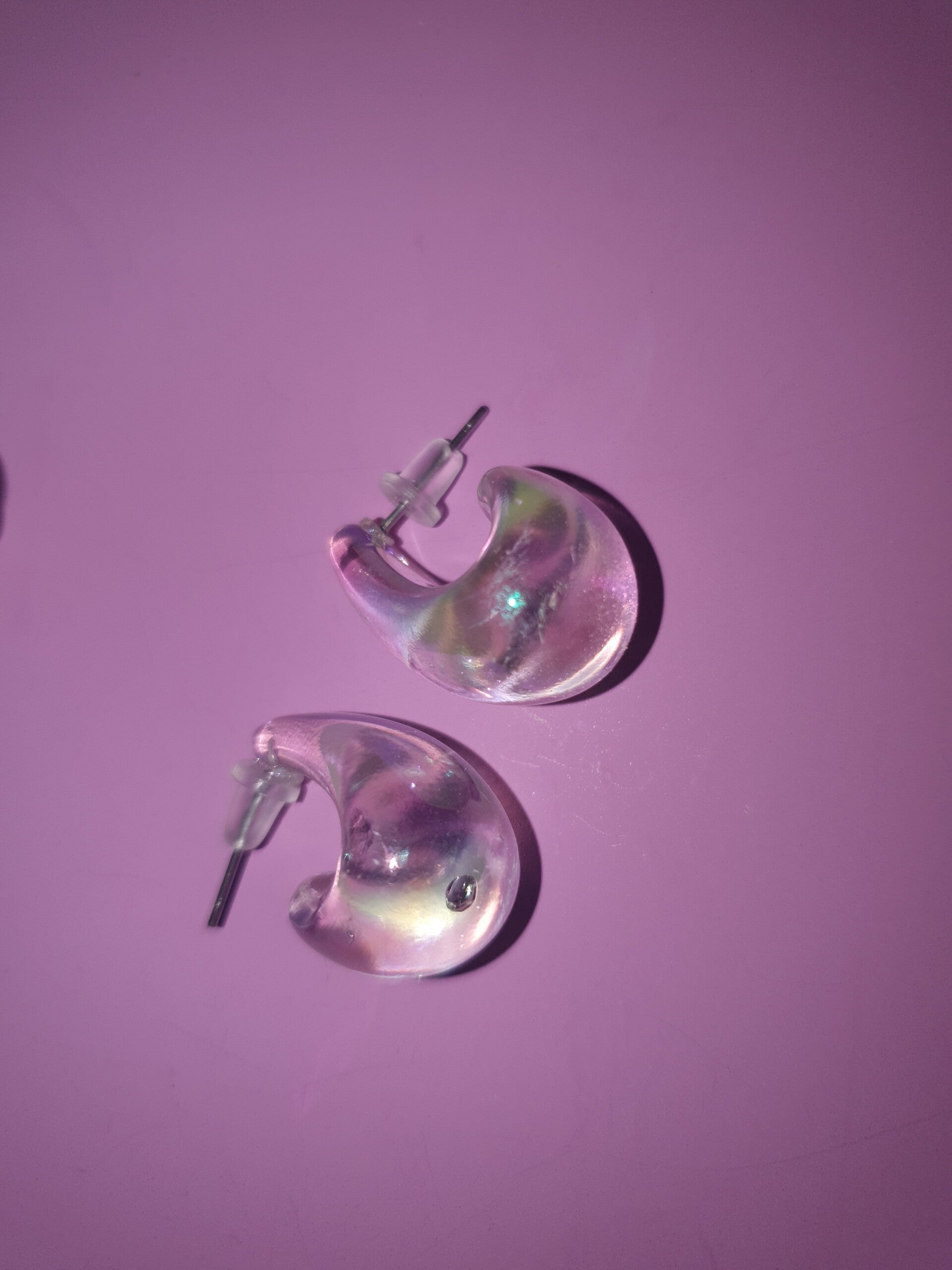 Oorbellen wit gekleurd 6