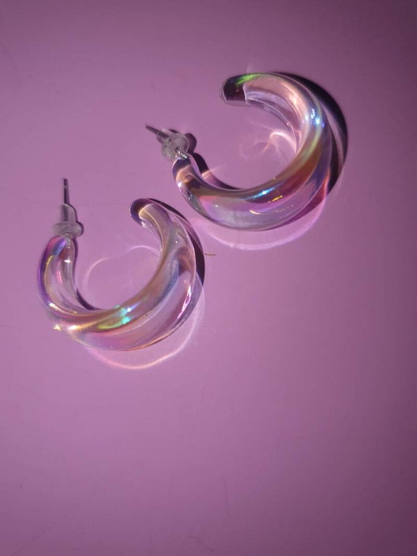 Oorbellen wit gekleurd 7