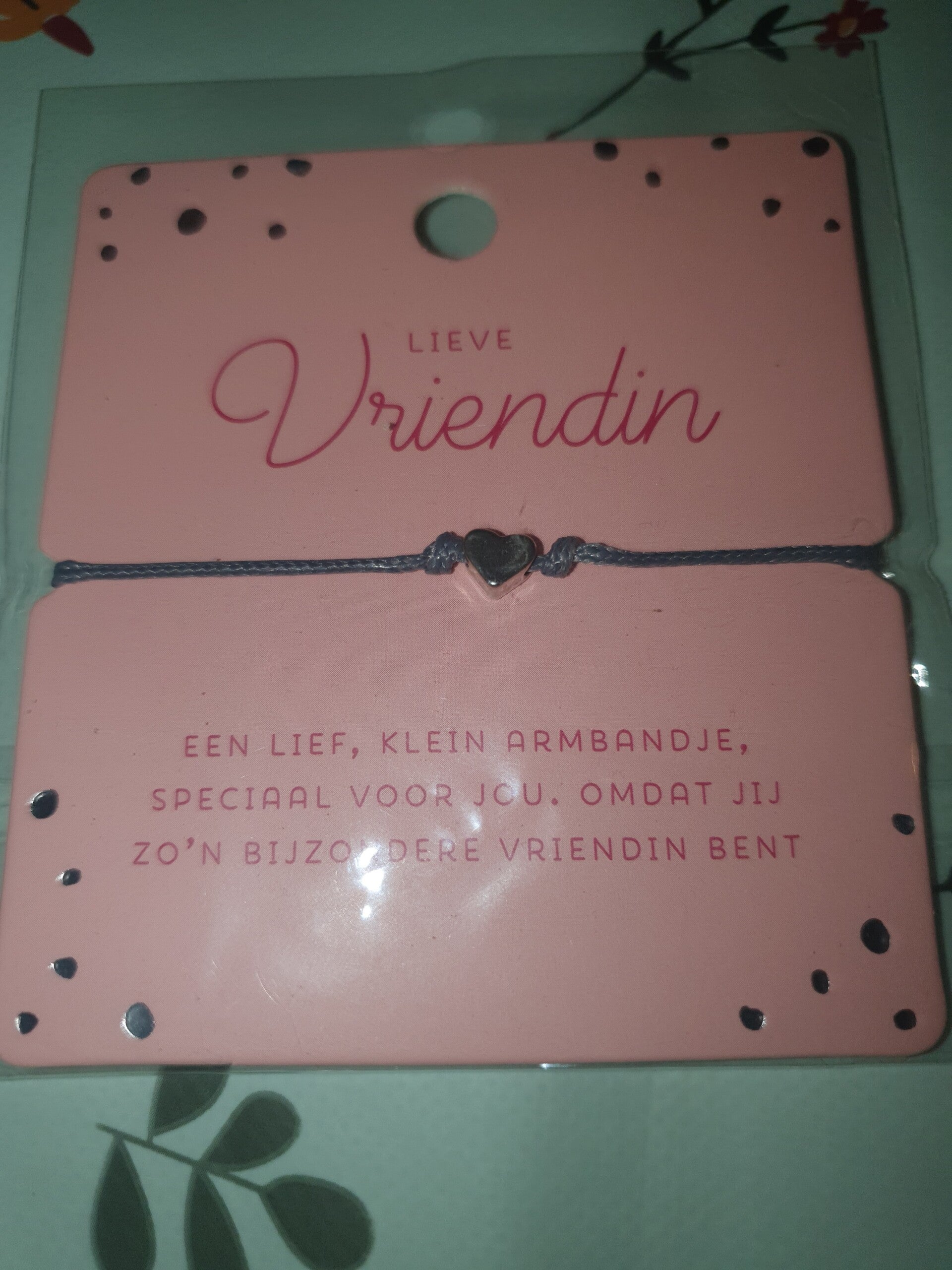 Armband lieve vriendin