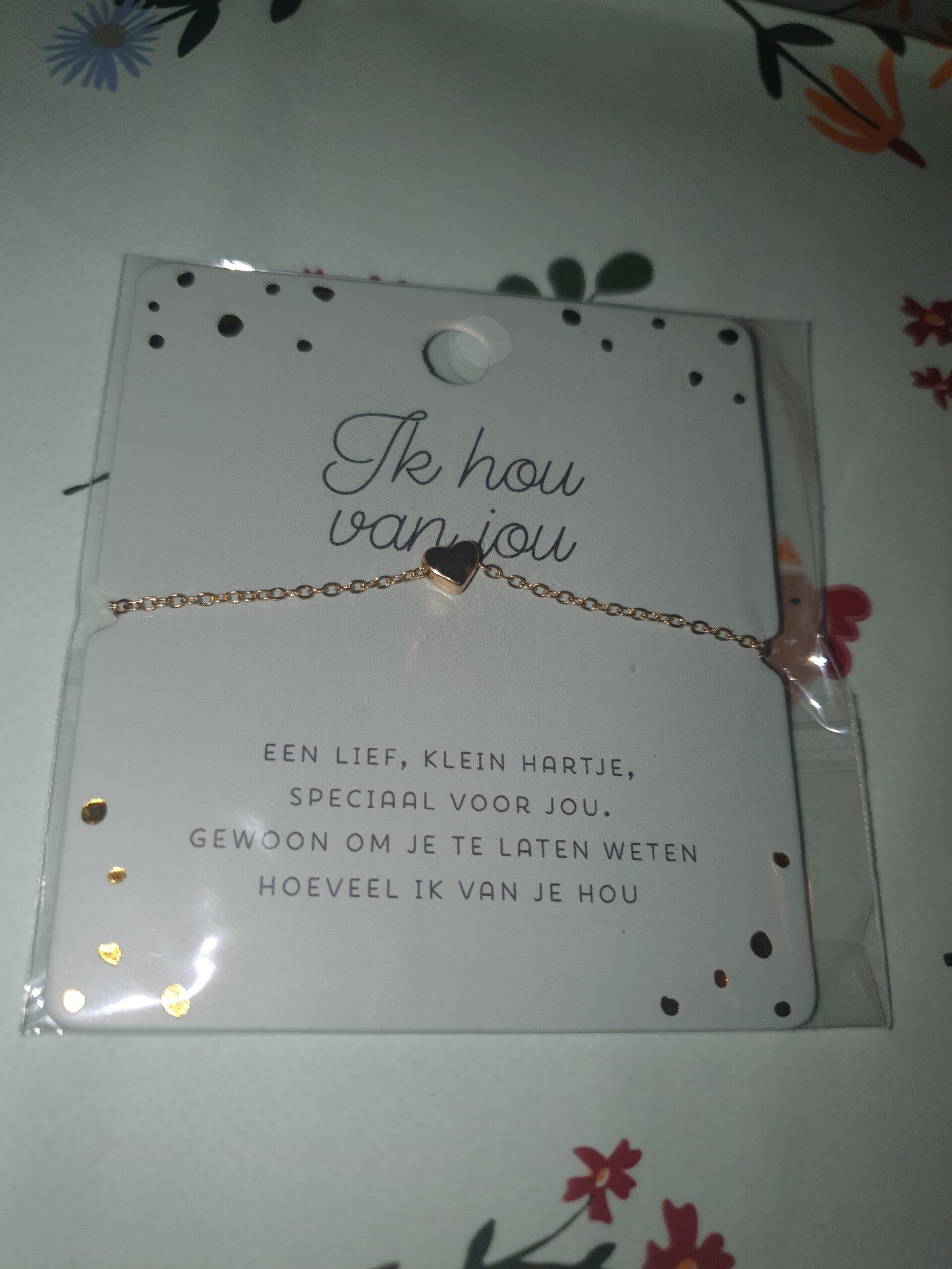 Armband ik hou van jou