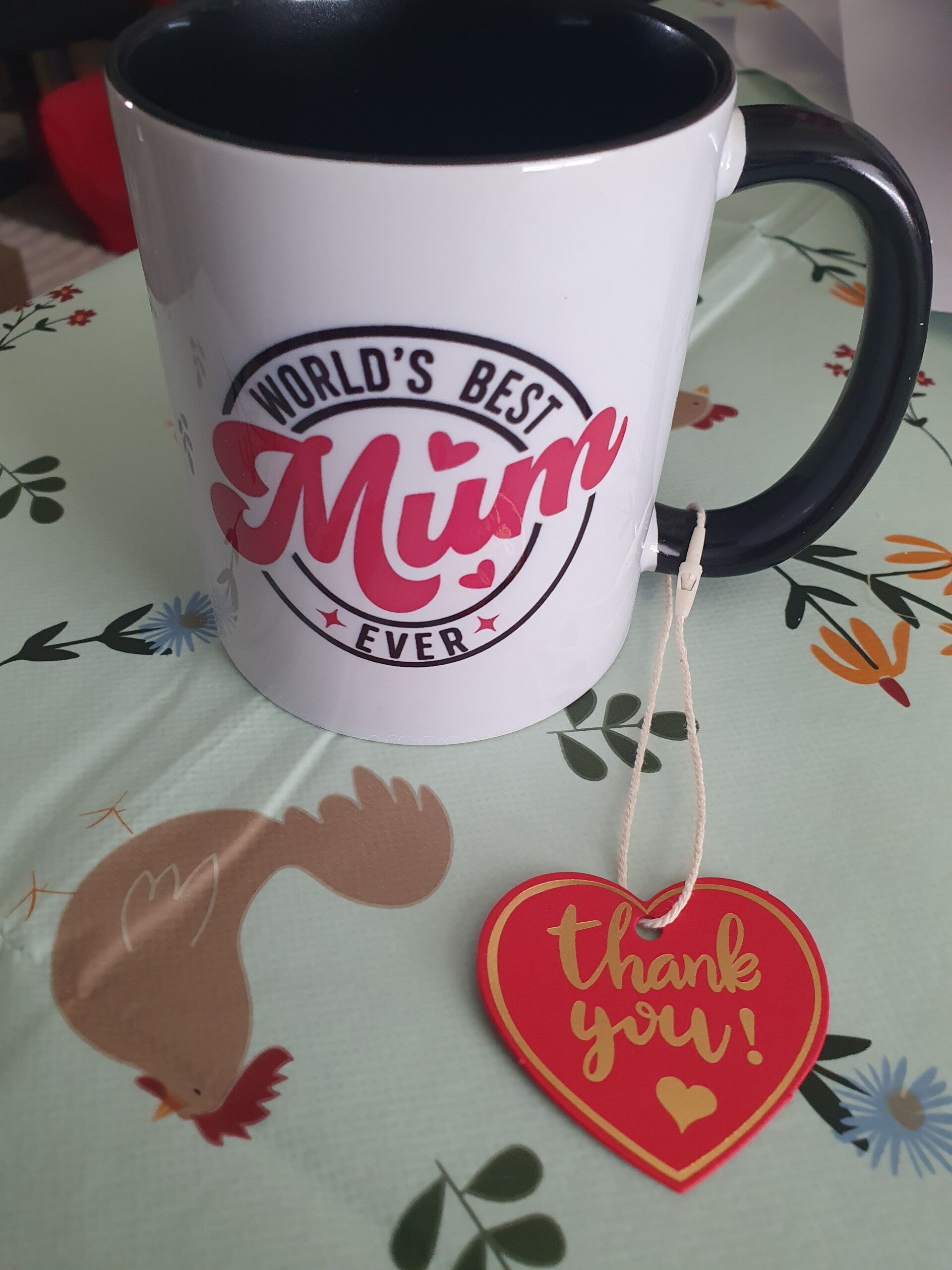 Mok werelds beste mama zwart