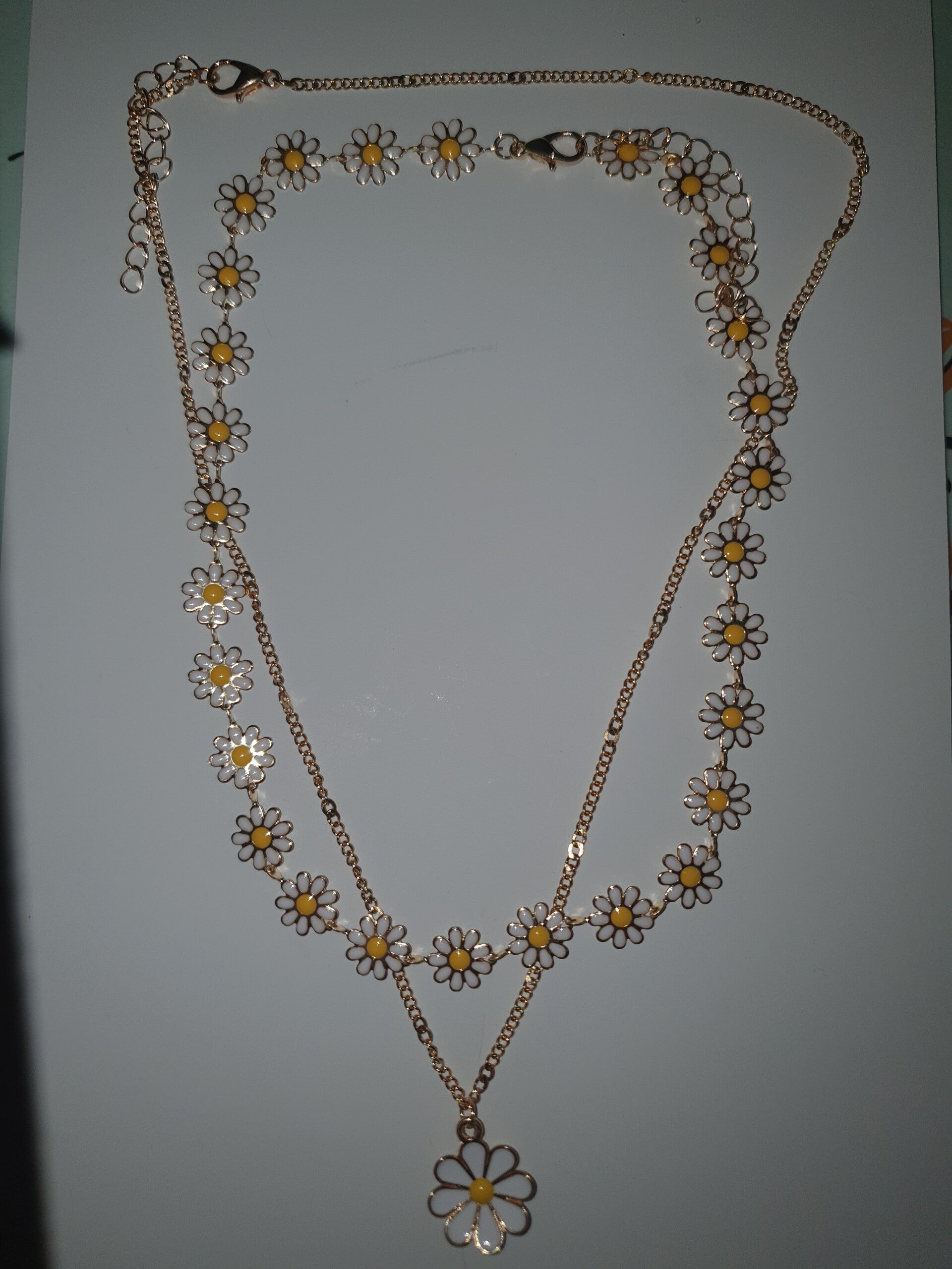 Setje kettingen margriet