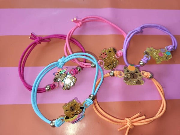 Capibara armbanden 5 delig