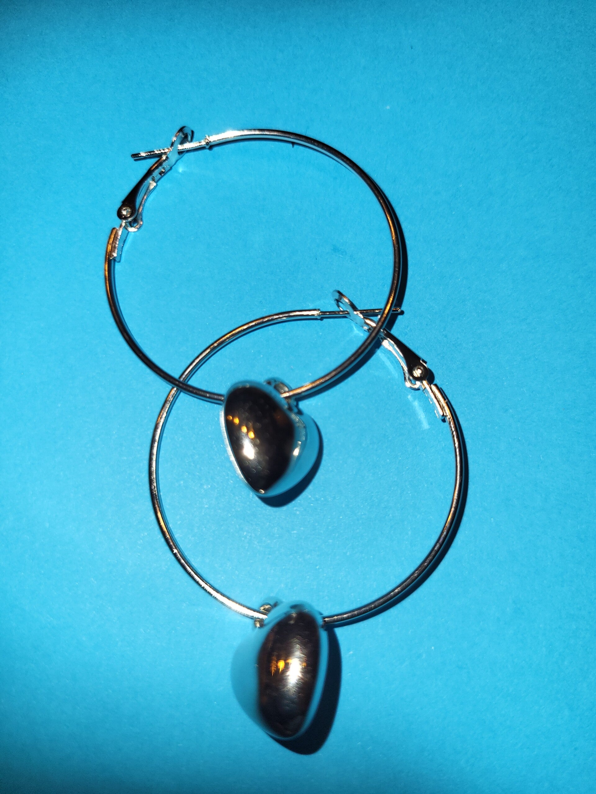 Ringen zilverkleurig hart