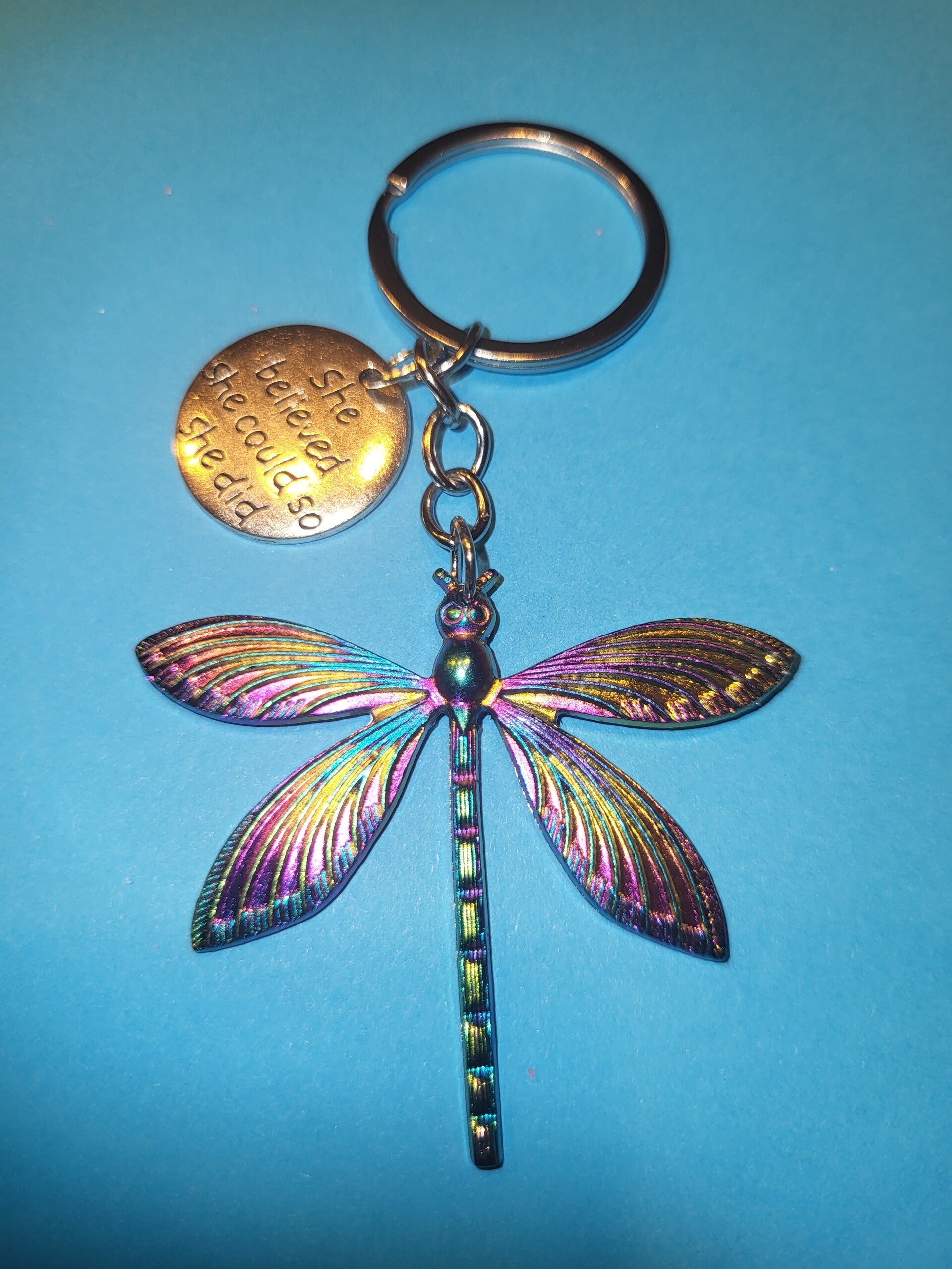 Sleutelhanger libelle believe