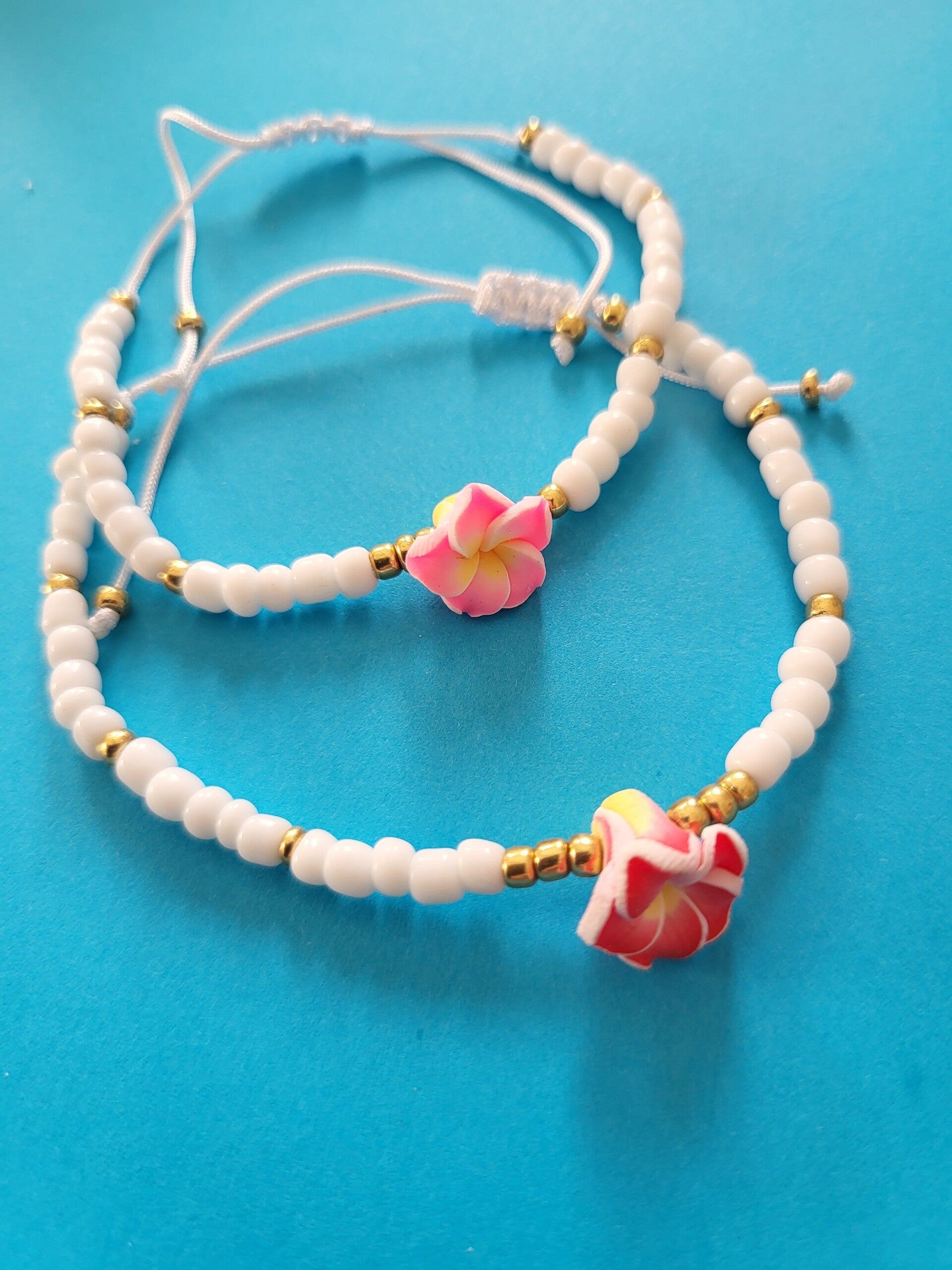 Armbandjes bloem 2 delig