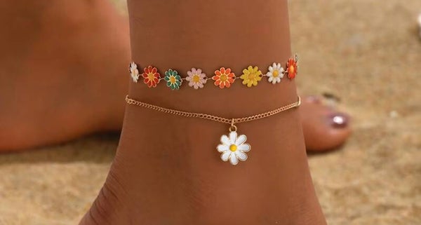 Enkelbandje bloemen