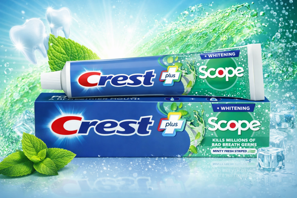 Crest + Scope Whitening Toothpaste