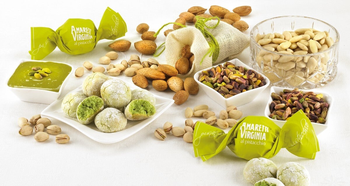 Amaretti al pistacchio