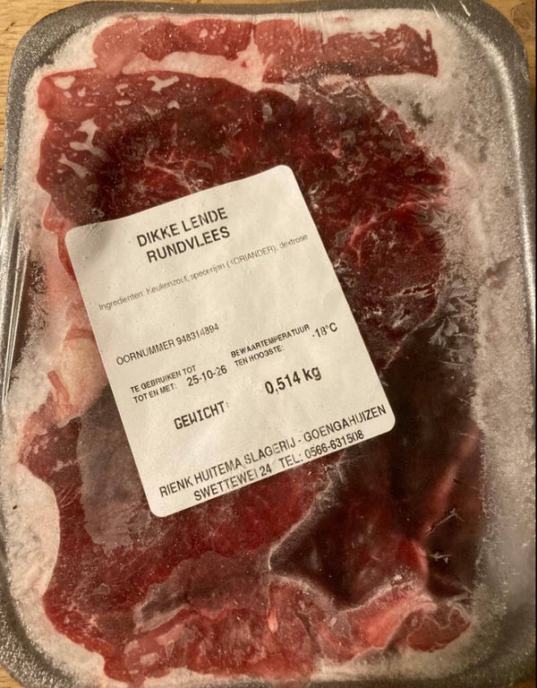 Dikke lende (500 gram)