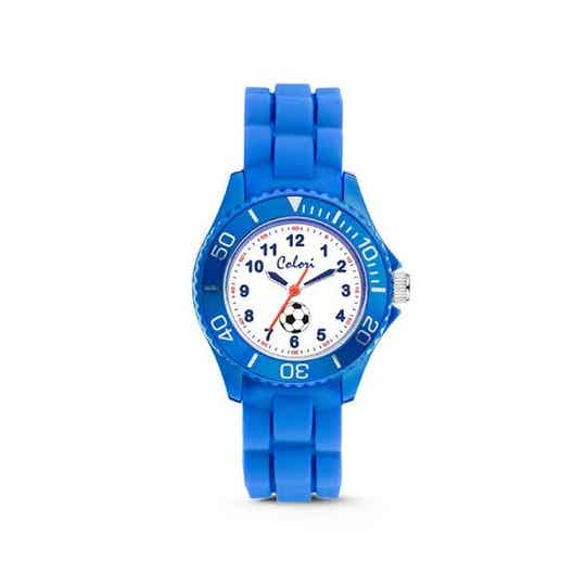 Colori Kidz voetbal horloge 5-CLK011