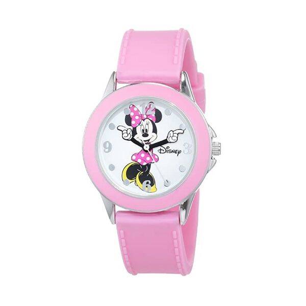 Disney kinderhorloge Time teacher Minnie Mouse roze