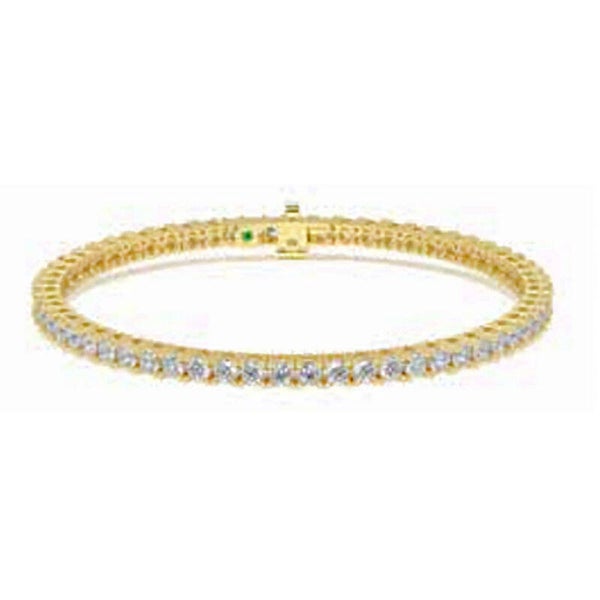 Diamo diamonds Tennis armband geel goud