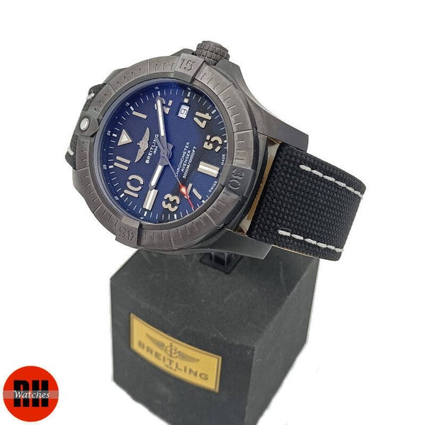 Breitling Avenger Seawolf Night Mission DLC coated