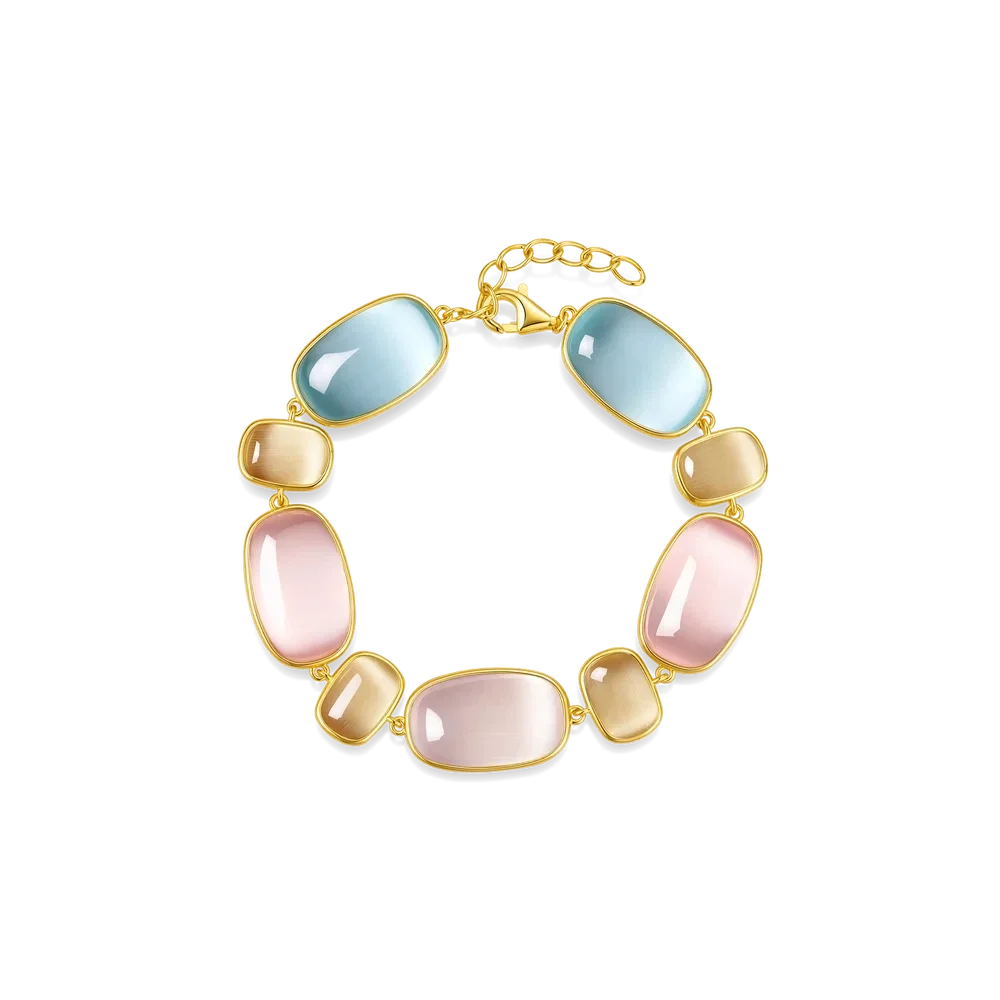 925 Sterling Zilveren Armband voor Dames – Blush Essence statement