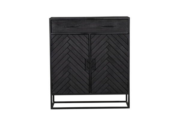 Meidenkast New York  zwart 100