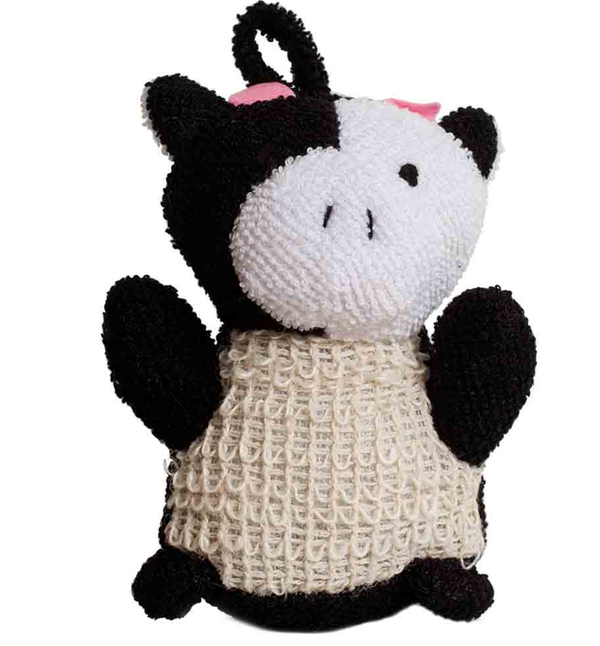 Eponge de bain Vache