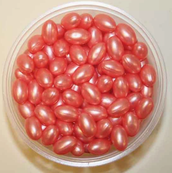 Perle de bain pêche