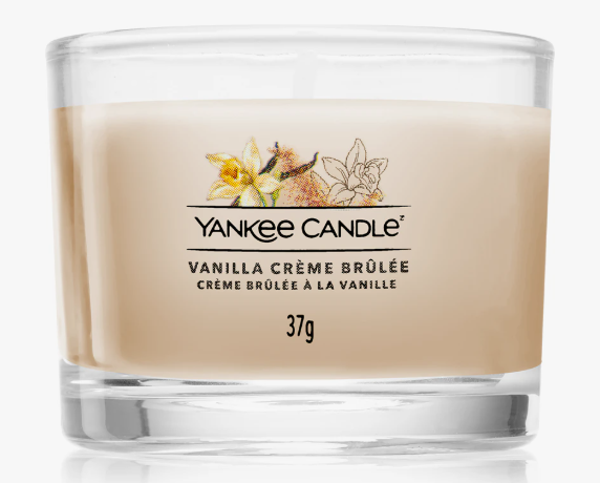 Bougie crème brûlée