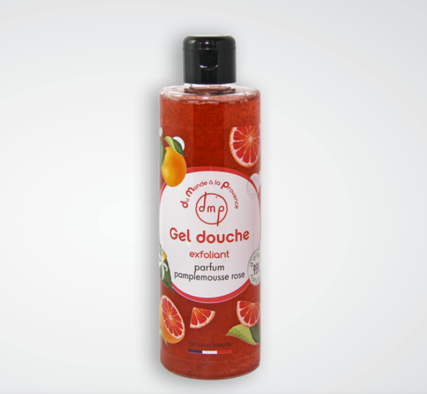 Gel douche exfoliant pamplemousse rose