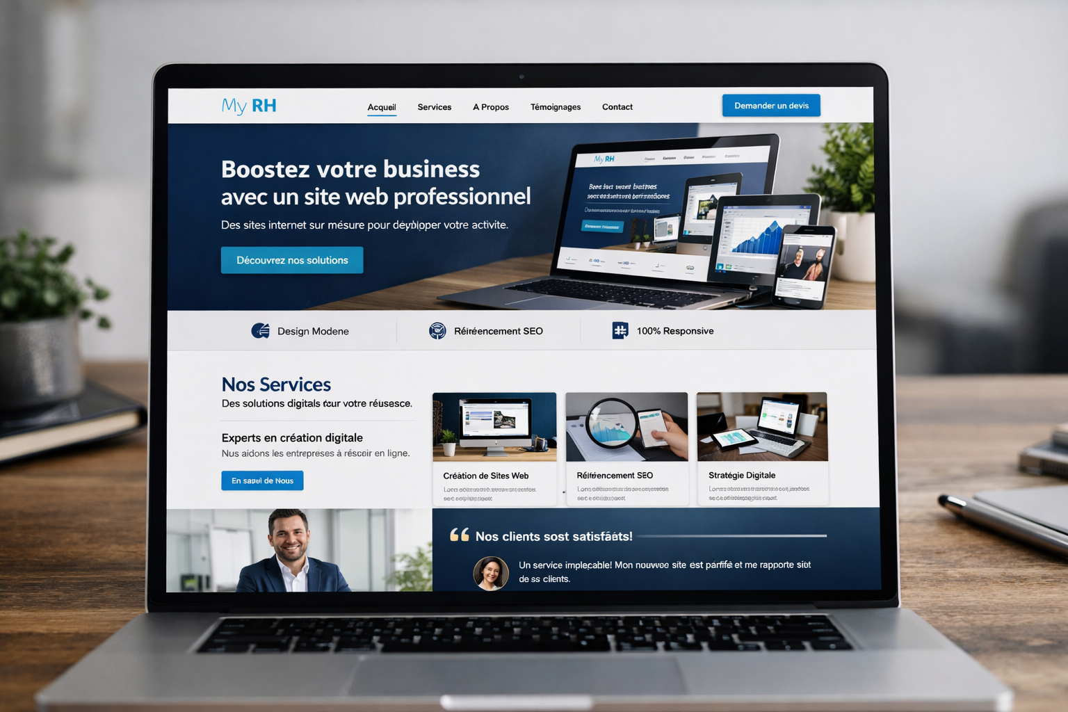 Création site internet "Vitrine"