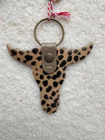 Stier sleutelhanger