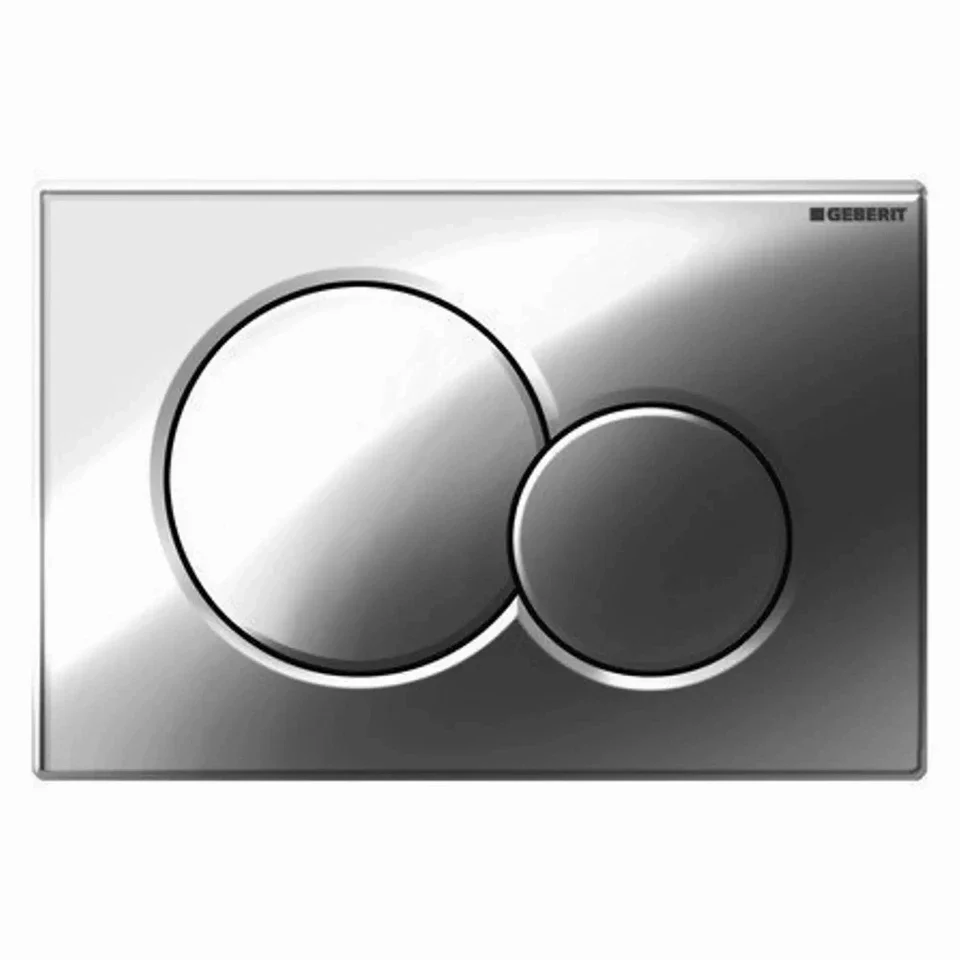 Geberit Sigma01 bedieningsplaat - 2-toets spoeling - ronde knoppen - diverse kleuren